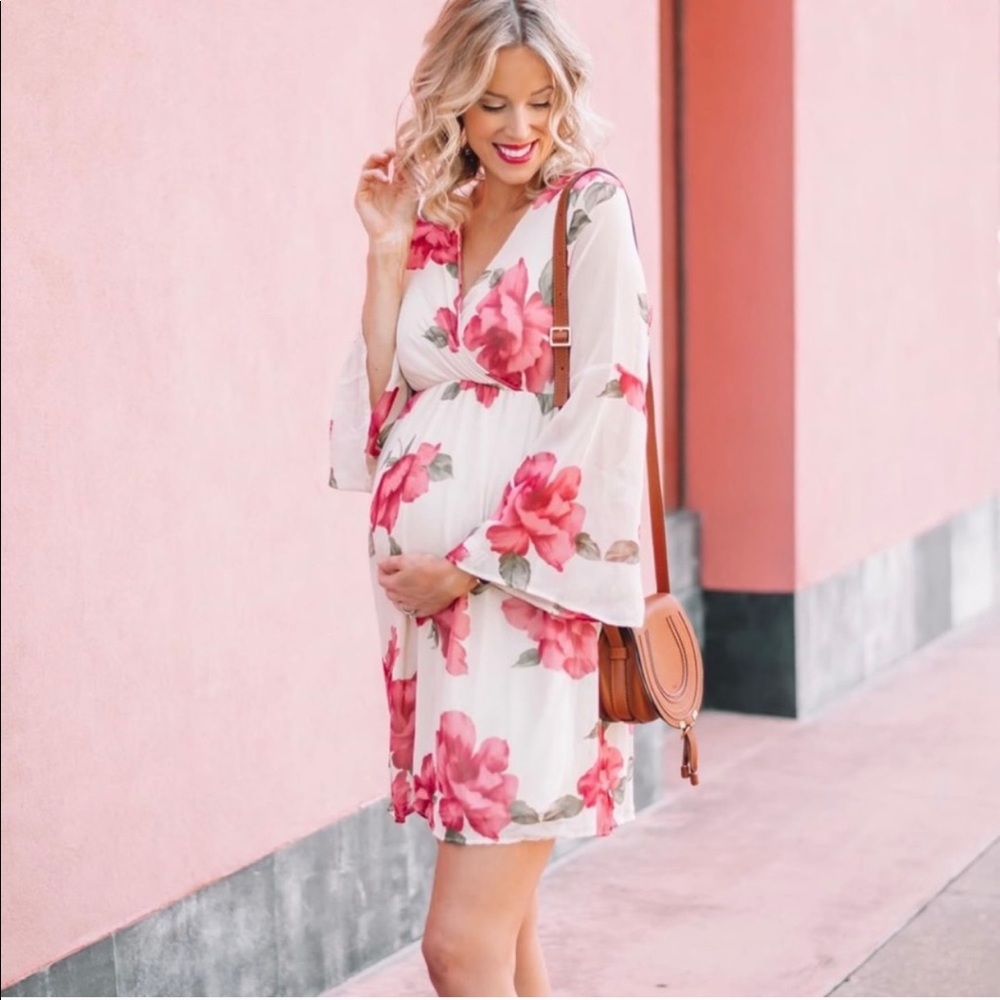 Floral Maternity Dress
